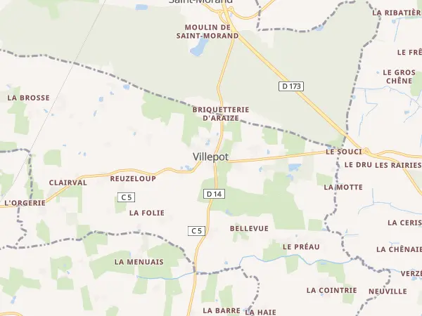Plan de Villepot