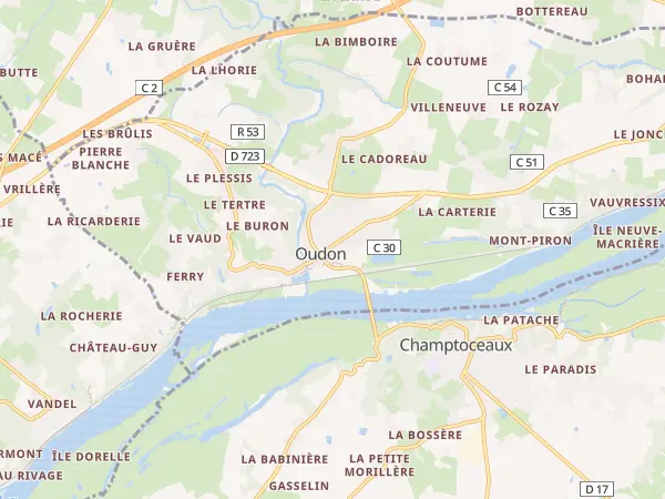 Plan de Oudon