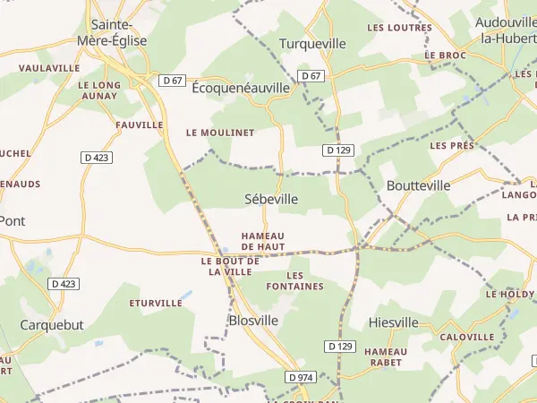 Plan de Sébeville
