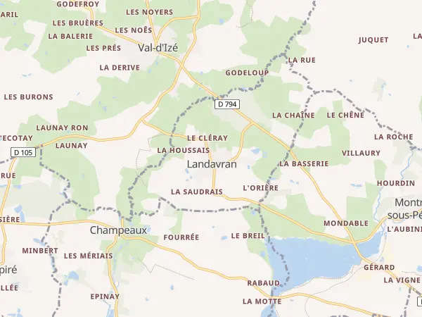 Plan de Landavran