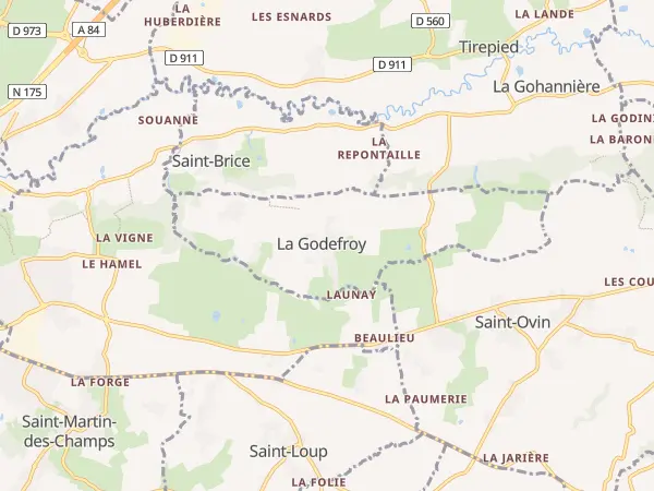 Plan de La Godefroy