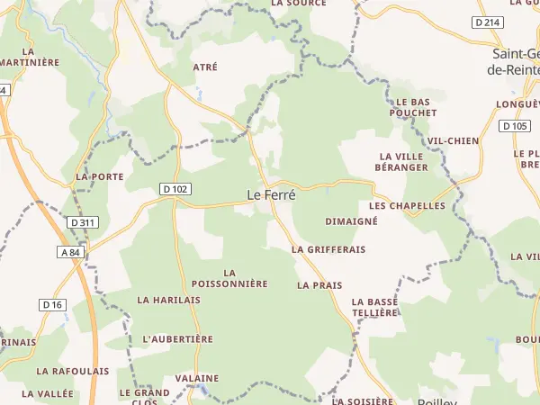 Plan du Ferré