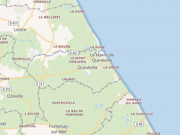 Plan de Quinéville