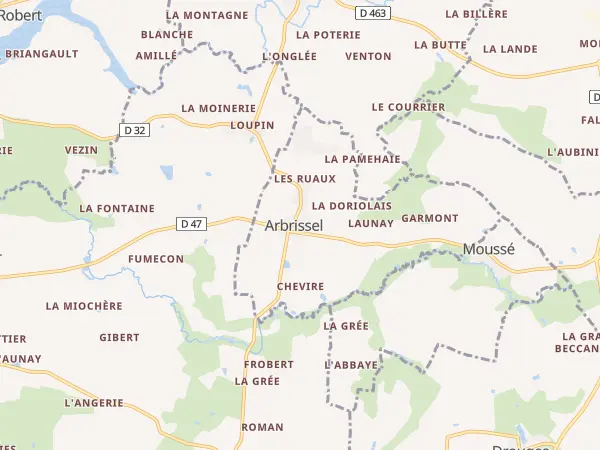 Plan de Arbrissel