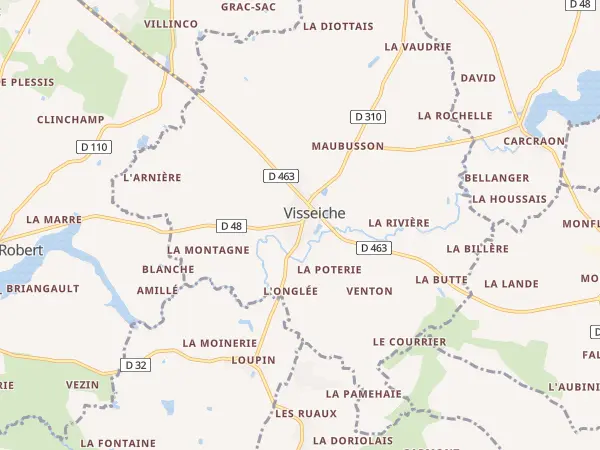Plan de Visseiche
