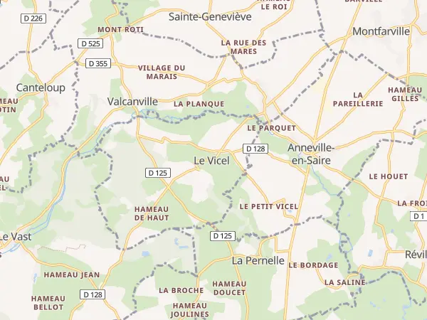 Plan du Vicel