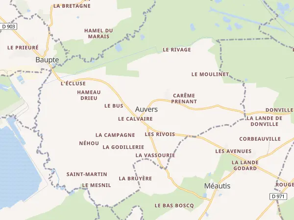 Plan de Auvers