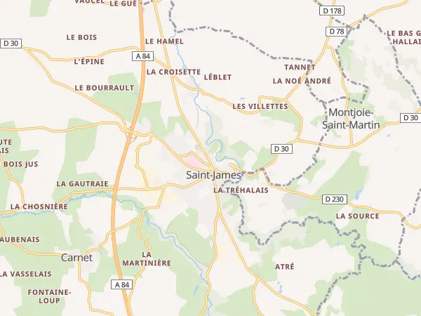 Plan de Saint-James