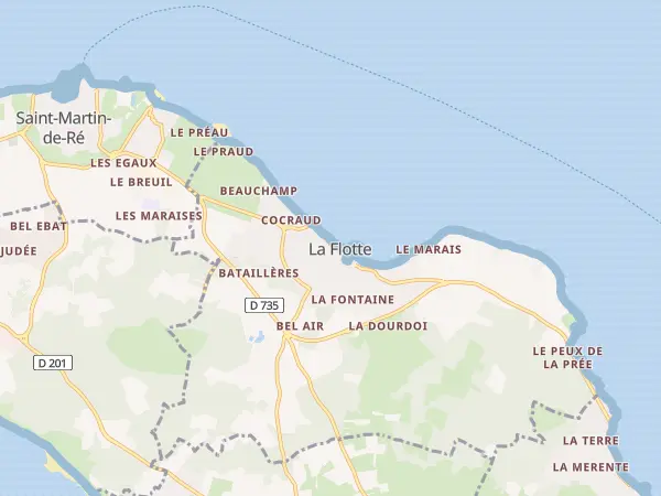 Plan de La Flotte