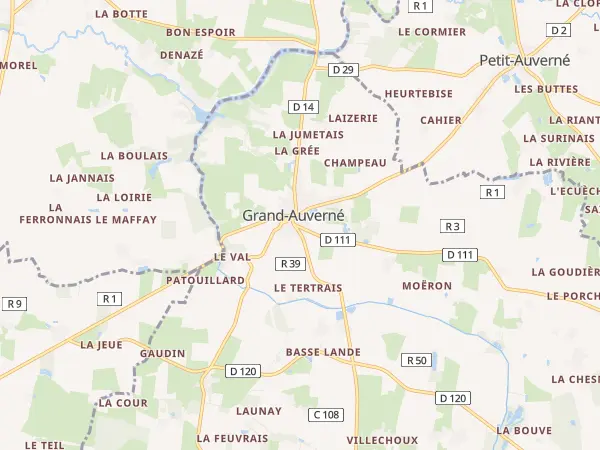 Plan de Grand-Auverné