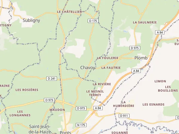 Plan de Chavoy