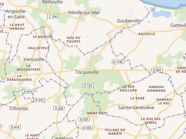 Plan de Tocqueville