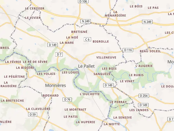 Plan du Pallet