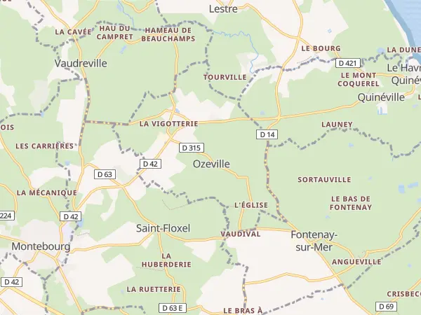 Plan de Ozeville