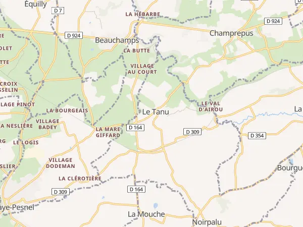 Plan du Tanu