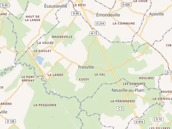 Plan de Fresville