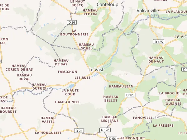 Plan du Vast