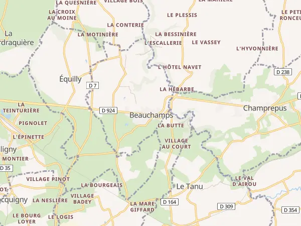 Plan de Beauchamps