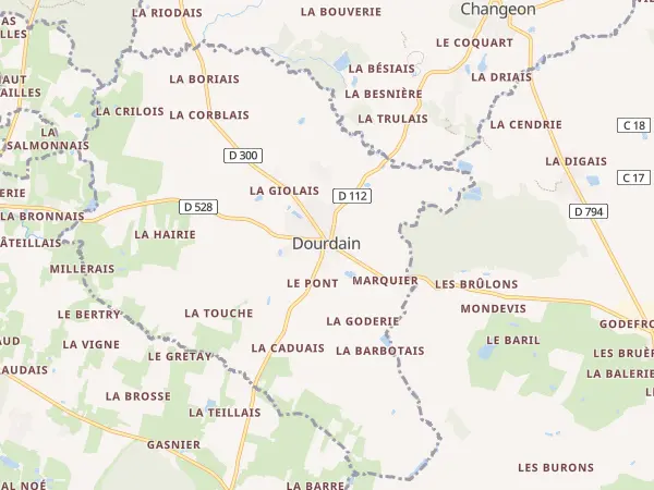 Plan de Dourdain