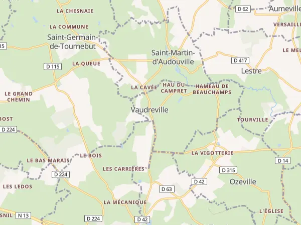 Plan de Vaudreville