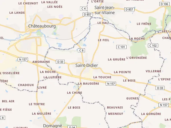Plan de Saint-Didier