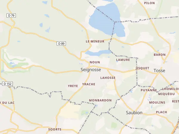 Plan de Seignosse