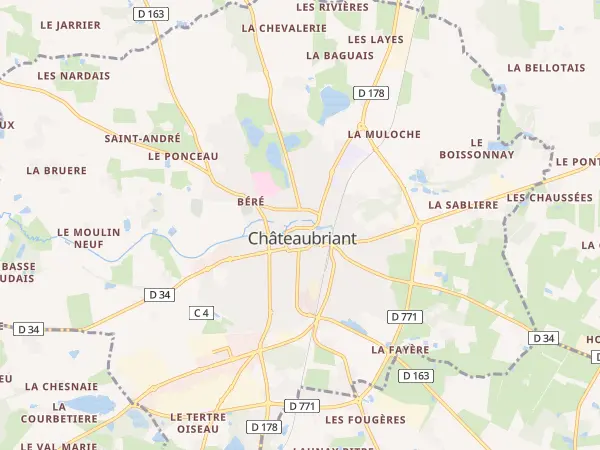 Plan de Châteaubriant
