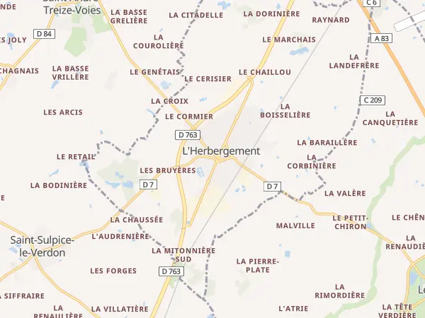 Plan de L’Herbergement