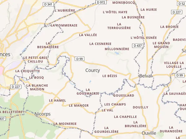Plan de Courcy