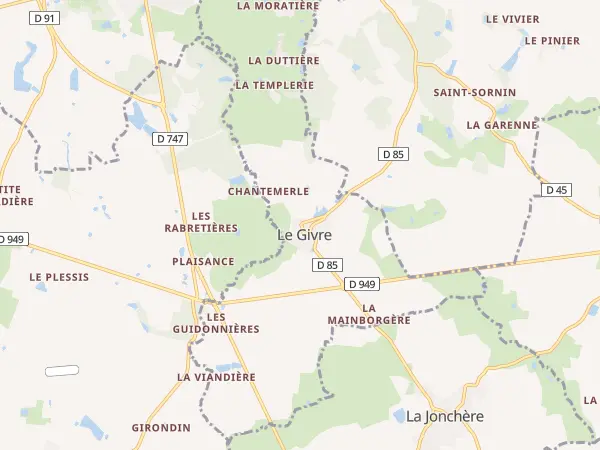 Plan du Givre