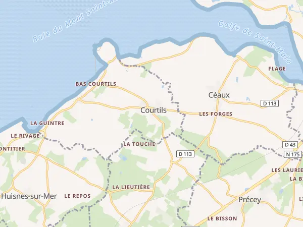 Plan de Courtils