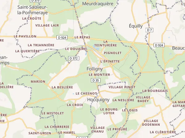 Plan de Folligny