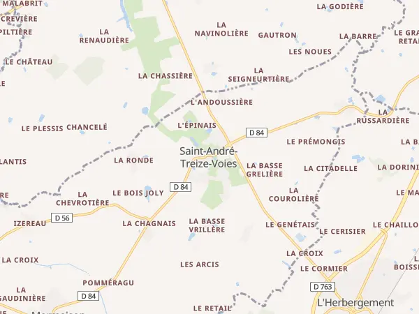 Plan de Montréverd