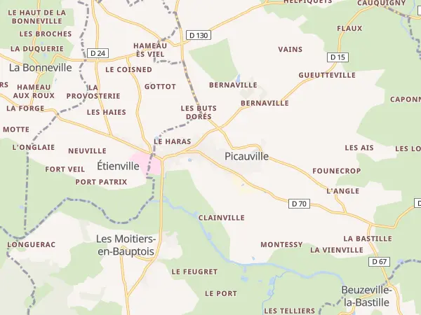 Plan de Picauville
