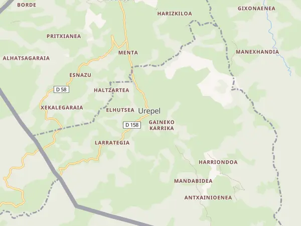Plan de Urepel