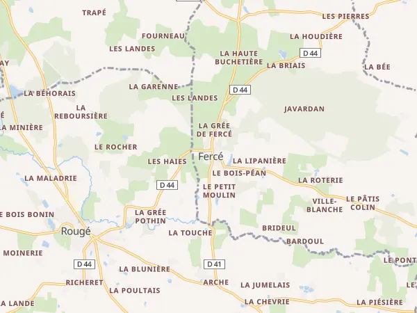 Plan de Fercé