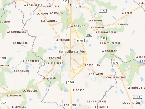 Plan de Bellevigny
