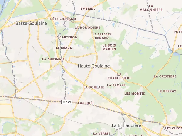 Plan de Haute-Goulaine