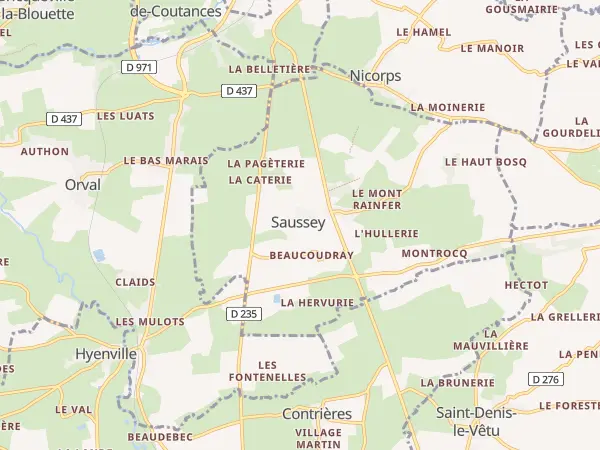 Plan de Saussey