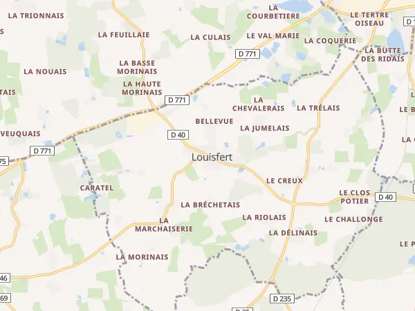 Plan de Louisfert