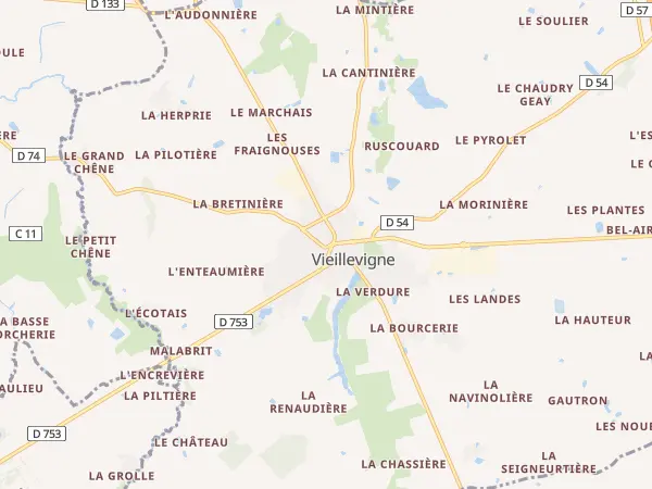 Plan de Vieillevigne