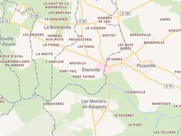 Plan de Étienville