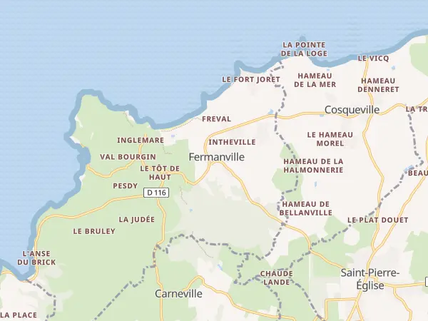 Plan de Fermanville