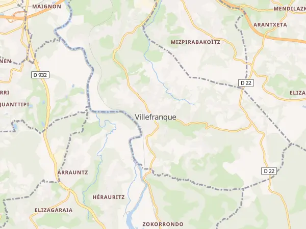 Plan de Villefranque
