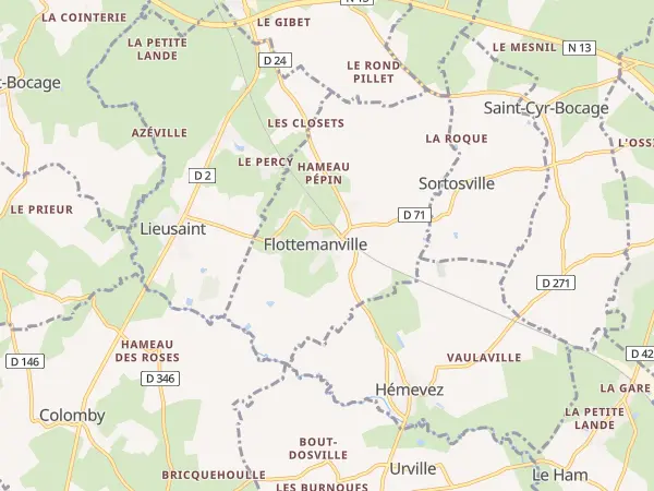 Plan de Flottemanville