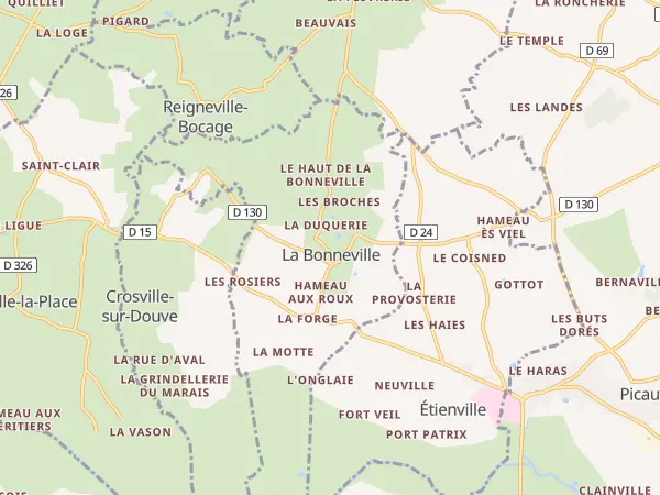 Plan de La Bonneville
