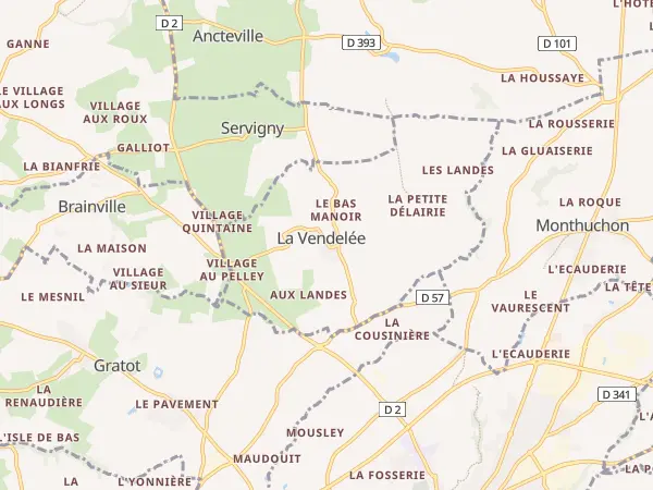 Plan de La Vendelée