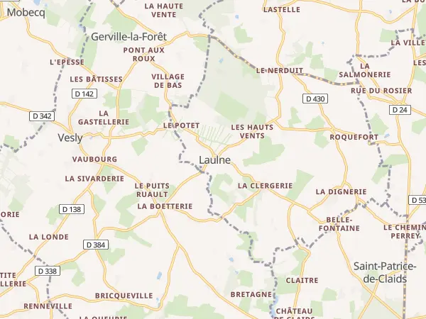 Plan de Laulne