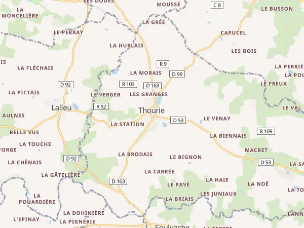Plan de Thourie