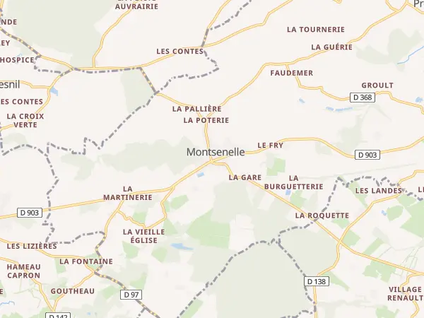 Plan de Montsenelle